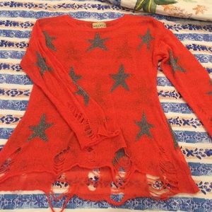 Wildfox star sweater-